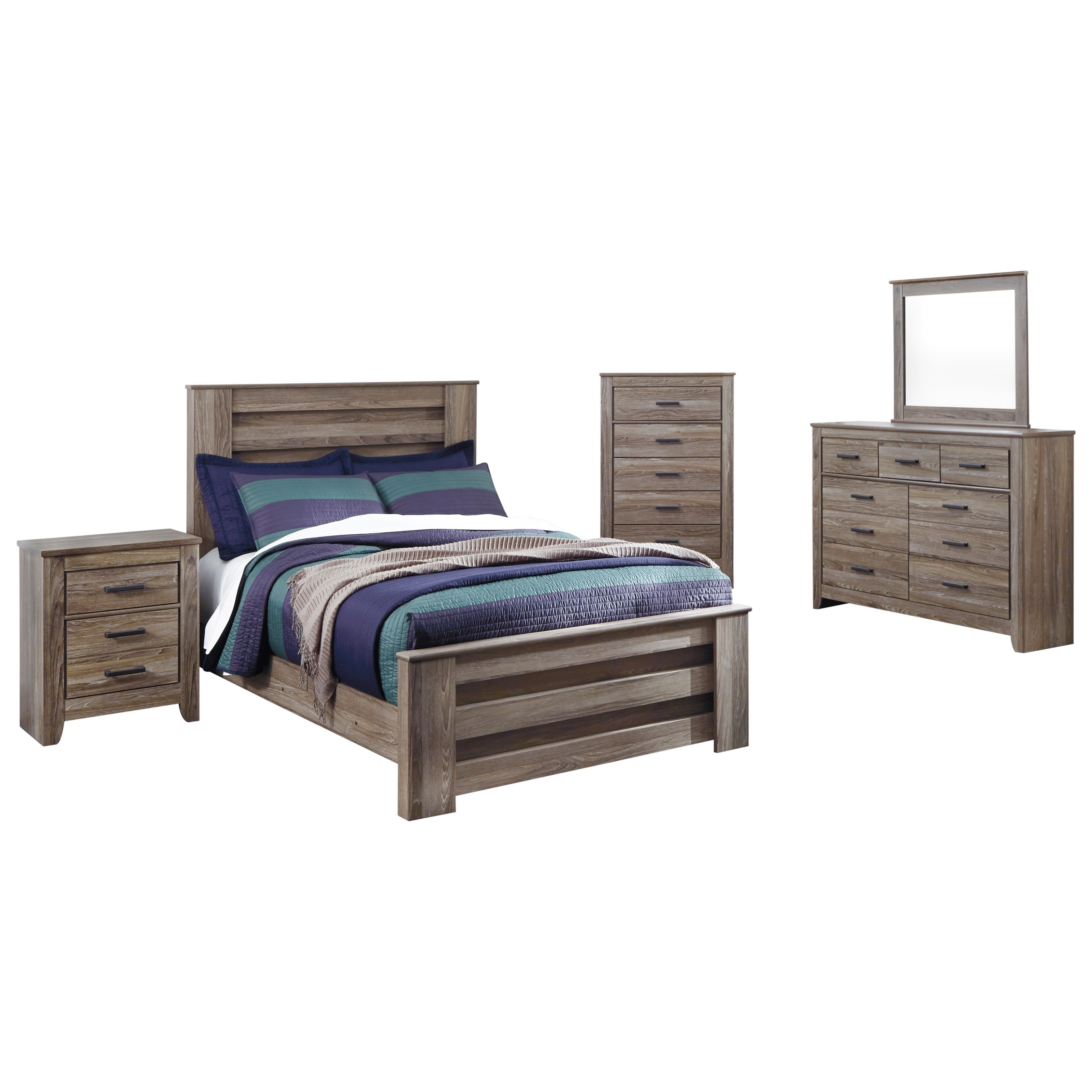 Zelen 5 sales piece bedroom set